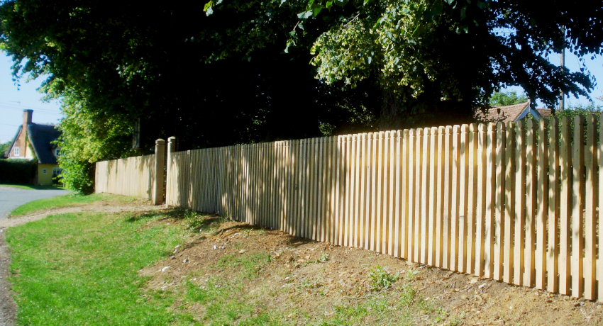 Churchyard fencing